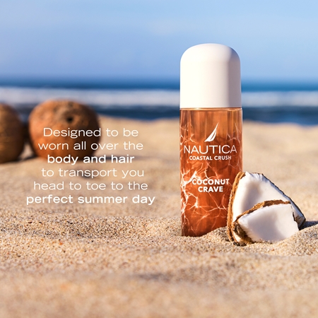 Nautica Coastal Crush Coconut Crave Body Spray for women