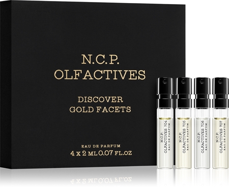 N.C.P. Olfactives Gold Facets Discovery set sada unisex