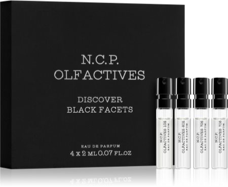 N.C.P. Olfactives Black Facets Discovery set set uniseks