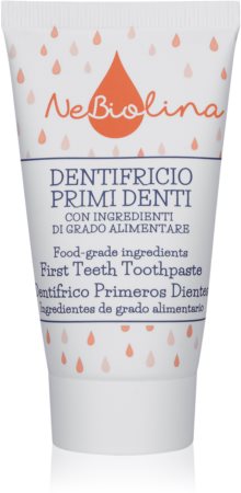 NeBiolina Bébé First Teeth Toothpaste dentifricio per bambini