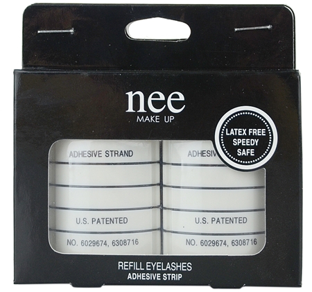 Marca
 Nee Make Up Eyelashes pestañas postizas con pegamento