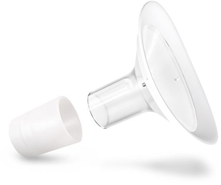 NENO Neno Breast Shield with Connector prsní plastový štít s konektorem pro odsávačky mléka