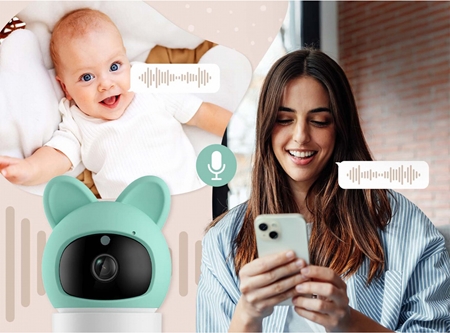 NENO IP-WiFi Orso babymonitor med video