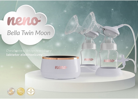 NENO Bella Twin Moon bröstpump Dubbel