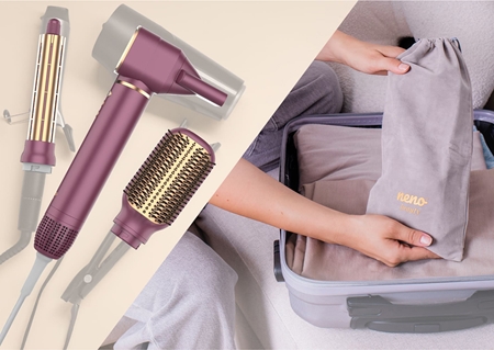 NENO Beauty Vio profesionalų lygio plaukų džiovintuvas su jonizatoriumi