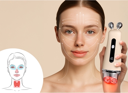 NENO Beauty Algo συσκευή σύσφιξης και διαμόρφωσης του προσώπου με τεχνολογία EMS και RF