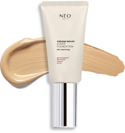 NEO MAKE UP Intense Serum Cover Foundation фон дьо тен за естествен вид SPF 30