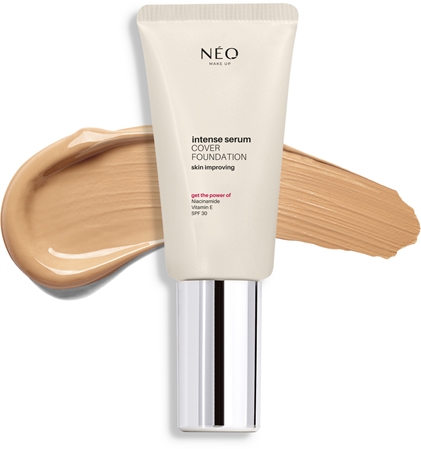 NEO MAKE UP Intense Serum Cover Foundation фон дьо тен за естествен вид SPF 30