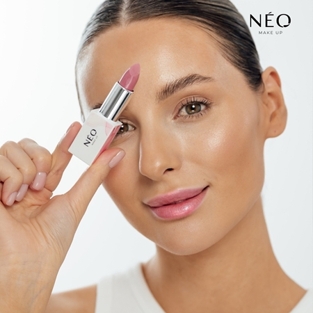 NEO MAKE UP Intense Serum Sheer Lipstick cremiger hydratisierender Lippenstift