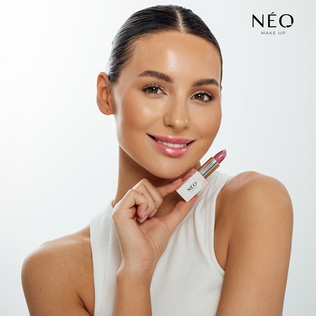 NEO MAKE UP Intense Serum Sheer Lipstick cremiger hydratisierender Lippenstift