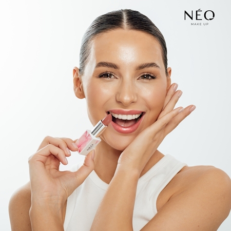NEO MAKE UP Intense Serum Sheer Lipstick cremiger hydratisierender Lippenstift