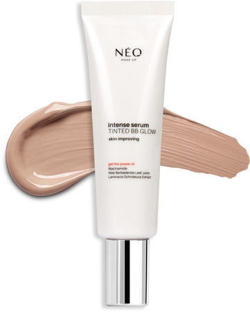 NEO MAKE UP Intense Serum Tinted BB Glow Cream aufhellende BB Cream SPF 50