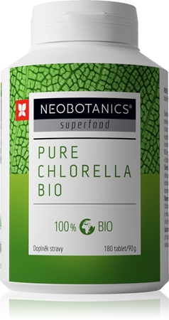 Neobotanics Chlorella Pure BIO tablety pro detoxikaci organismu a podporu imunity