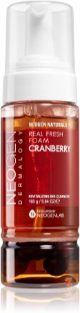 Neogen Dermalogy Real Fresh Cranberry foam cleanser with regenerative effect