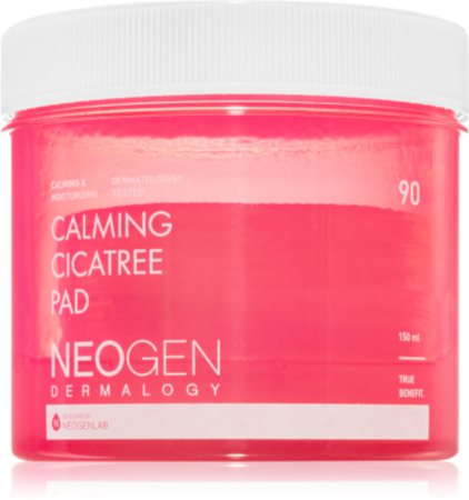 Neogen Dermalogy Calming Cicatree Pad discos de algodão desmaquilhantes para dar volume efeito calmante