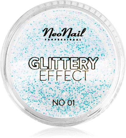 NEONAIL Effect Glittery pó iluminador para unhas