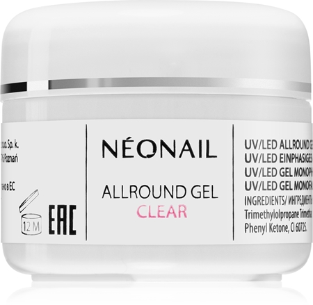 NEONAIL Allround Gel Clear gel za modeliranje nohtov
