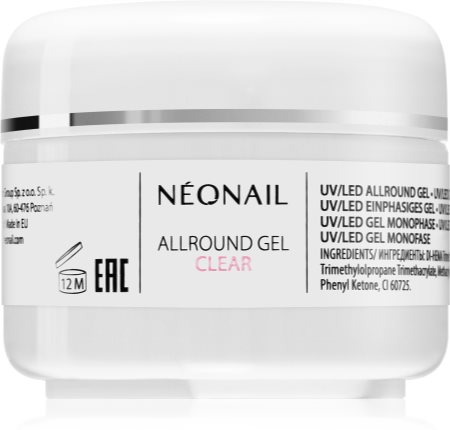 NeoNail Allround Gel Clear gel pour les ongles en gel et en acrylique