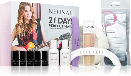 NEONAIL Starter Set 21 Days Perfect Nails σετ για τέλειο μανικιούρ