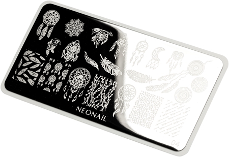 NEONAIL Stamping Plate modelos para unhas
