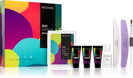NEONAIL Duo Acrylgel Master Set sada na nehty Perfect Clear