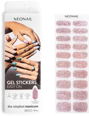 NEONAIL Easy On Gel Stickers nálepky na nechty