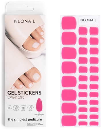 NEONAIL Easy On Gel Stickers наклейки для нігтів для ніг