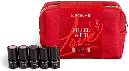 NEONAIL Filled With Love set lakova za nokte s upotrebom UV/LED lampe