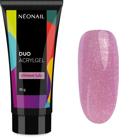 NEONAIL Duo Acrylgel Shimmer Tulip želė geliniams ir akriliniams nagams