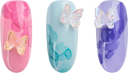 NEONAIL Nail Art 3D Butterflies okrasek za nohte