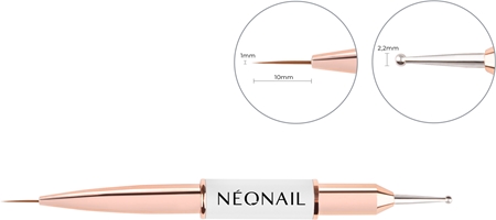 NEONAIL Nail Art Bridal Brush Accessoire zum Dekorieren der Nägel