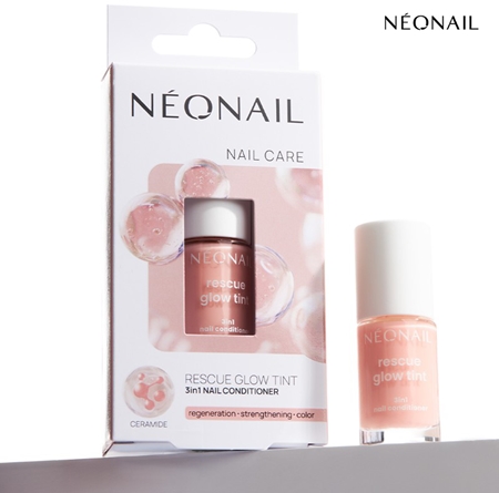 NEONAIL Rescue Glow Tint 3in1 Nail Conditioner vernis à ongles traitant