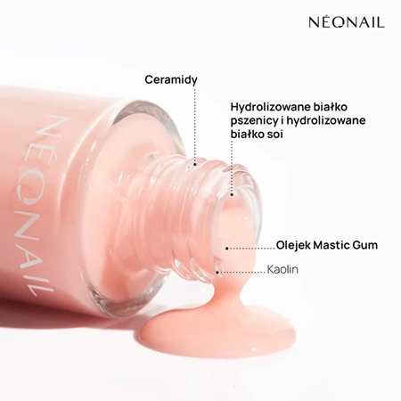 NEONAIL Rescue Glow Tint 3in1 Nail Conditioner lakier pielęgnujący do paznokci