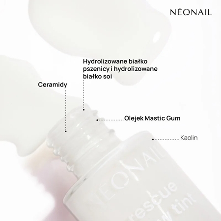 NEONAIL Rescue Glow Tint 3in1 Nail Conditioner lakier pielęgnujący do paznokci