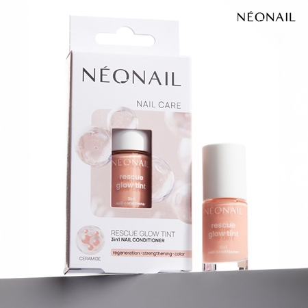 NEONAIL Rescue Glow Tint 3in1 Nail Conditioner vernis à ongles traitant