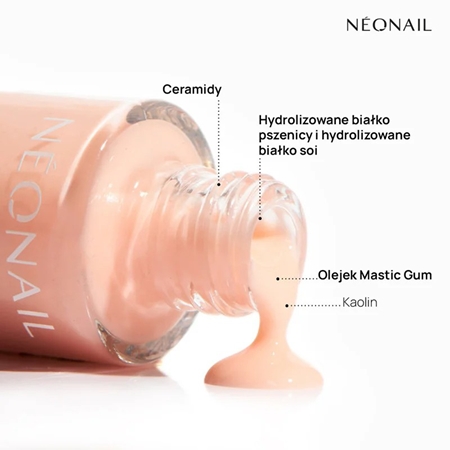 NEONAIL Rescue Glow Tint 3in1 Nail Conditioner lakier pielęgnujący do paznokci