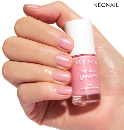 NEONAIL Rescue Glow Tint 3in1 Nail Conditioner περιποιητικό βερνίκι νυχιών