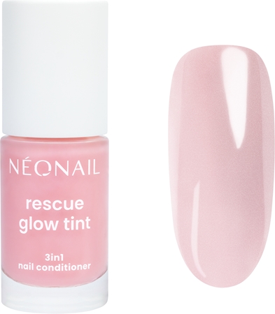 NEONAIL Rescue Glow Tint 3in1 Nail Conditioner περιποιητικό βερνίκι νυχιών