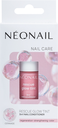 NEONAIL Rescue Glow Tint 3in1 Nail Conditioner περιποιητικό βερνίκι νυχιών