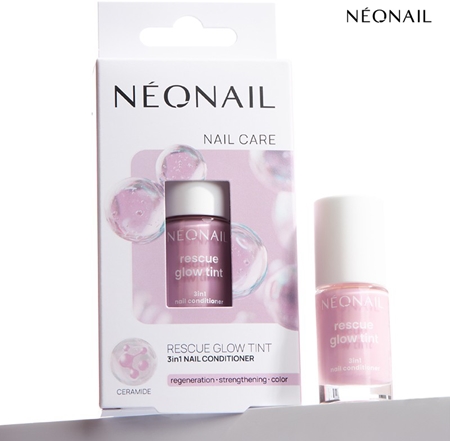 NEONAIL Rescue Glow Tint 3in1 Nail Conditioner vernis à ongles traitant