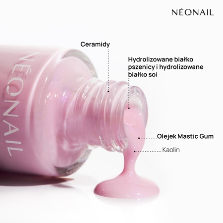 NEONAIL Rescue Glow Tint 3in1 Nail Conditioner lakier pielęgnujący do paznokci