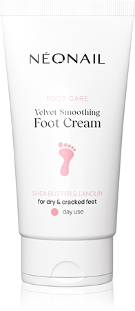 NEONAIL Foot Care Velvet Smoothing Foot Cream κρέμα για τα πόδια για ξηρό και σκασμένο δέρμα