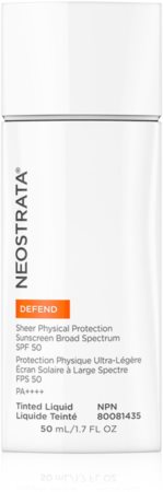 NeoStrata Defend Defend Sheer Physical Protection fluide protecteur minéral visage SPF 50