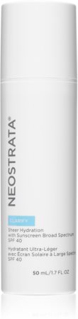 NeoStrata Clarify Sheer Hydration creme diário para pele oleosa SPF 40