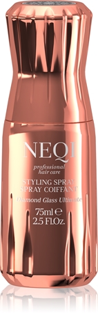 NEQI Diamond Glass Ultimate Styling spray στάιλινγκ σπρέι για την αντιμετώπιση του κρεπαρίσματος μαλλιών