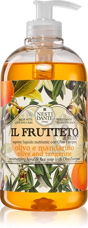 Nesti Dante Il Frutteto Olive and Tangerine sabão liquido para mãos