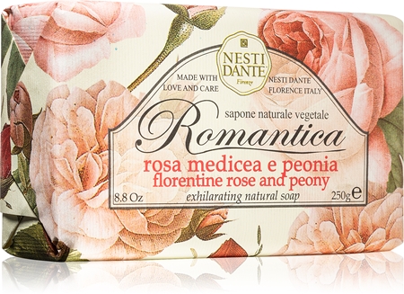 Nesti Dante Romantica Rosa Medicea e Peonia sapone naturale