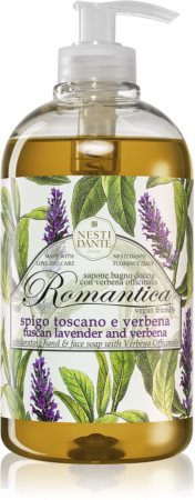 Nesti Dante Romantica Wild Tuscan Lavender and Verbena blagi tekući sapun za ruke