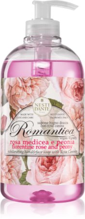 Nesti Dante Romantica Florentine Rose and Peony flüssige Seife für die Hände