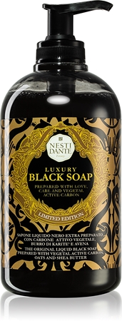 Nesti Dante Luxury Black săpun lichid cu pompa